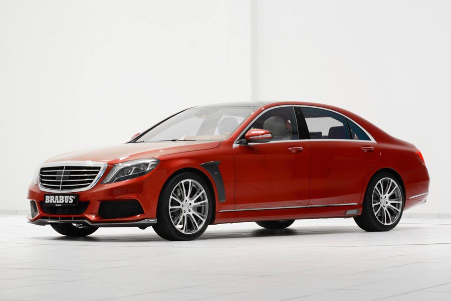 Νέα Brabus Mercedes S-Class B50 Red Carbon