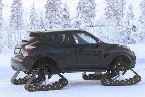 Nissan Juke Nismo RS με ερπύστριες είναι πολύ cool (+video)