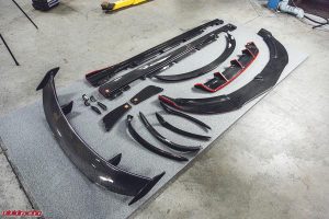 Carbon kit για Mercedes CLA 45 AMG από την RevoΖport