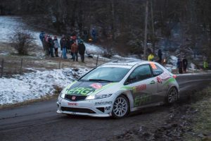 Το ελληνικό Civic Type-R τερμάτισε στο Ράλι Μόντε Κάρλο