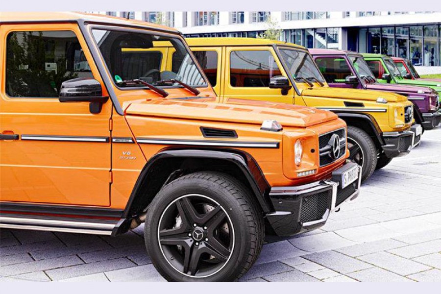 Mercedes G 63 AMG και G 65 AMG Crazy Color Edition