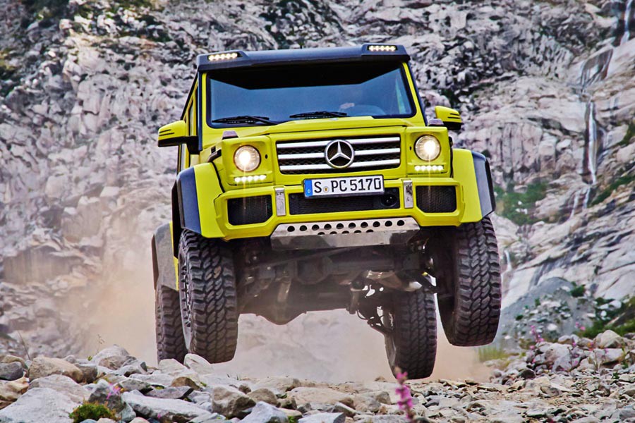 Νέα Mercedes G 500 4×4² για ειδικές αποστολές εκτός δρόμου!