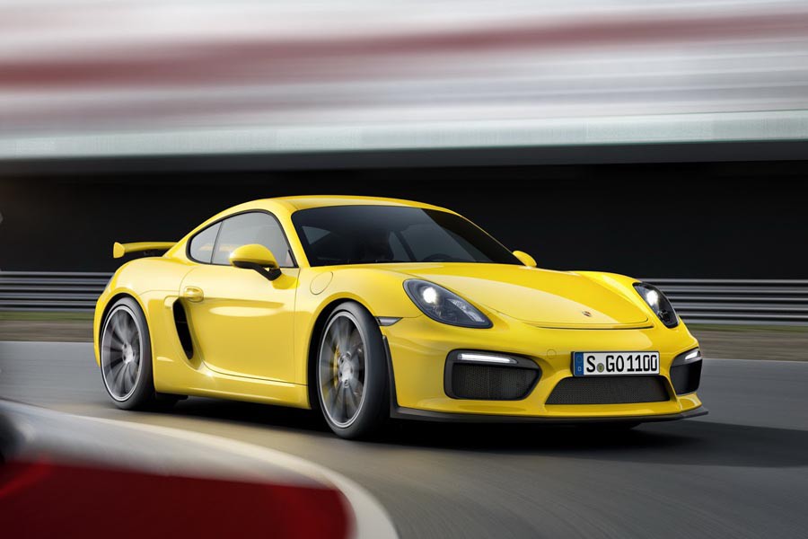 Νέα κορυφαία Porsche Cayman GT4 με μηχανικά μέρη από 911