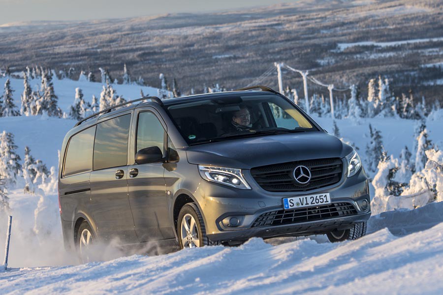 Νέο Mercedes Vito 4×4 119 BlueTEC με απόδοση 190 ίππων