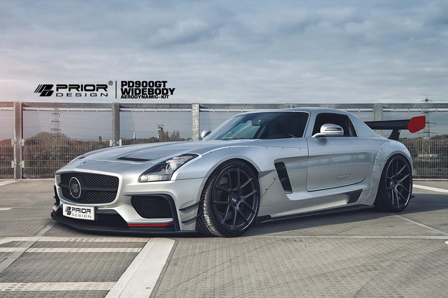 Mercedes SLS AMG με αγωνιστική εμφάνιση αλά GT3