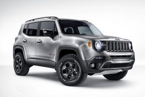 Jeep Renegade Hard Steel με αντίστοιχου σχεδιασμού τρέιλερ!