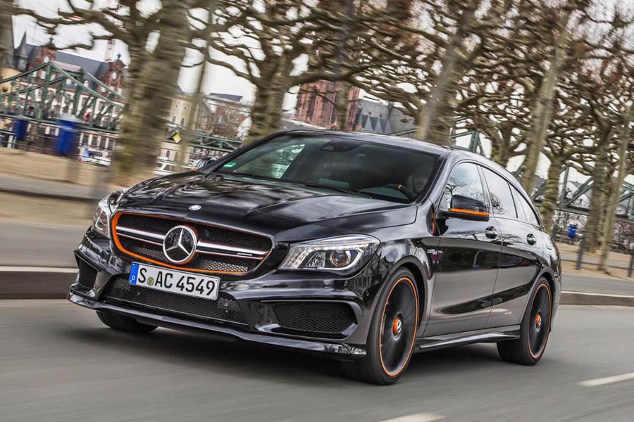 Mercedes CLA 45 AMG Shooting Brake OrangeArt Edition