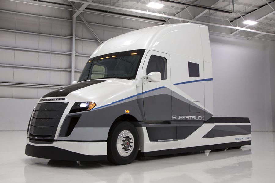 Ο SuperTruck τράκτορας της Daimler με 115% χαμηλότερη κατανάλωση!