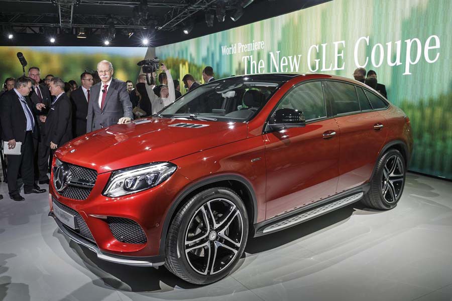 Mercedes GLE 450 AMG Coupe στην έκθεση της Γενεύης