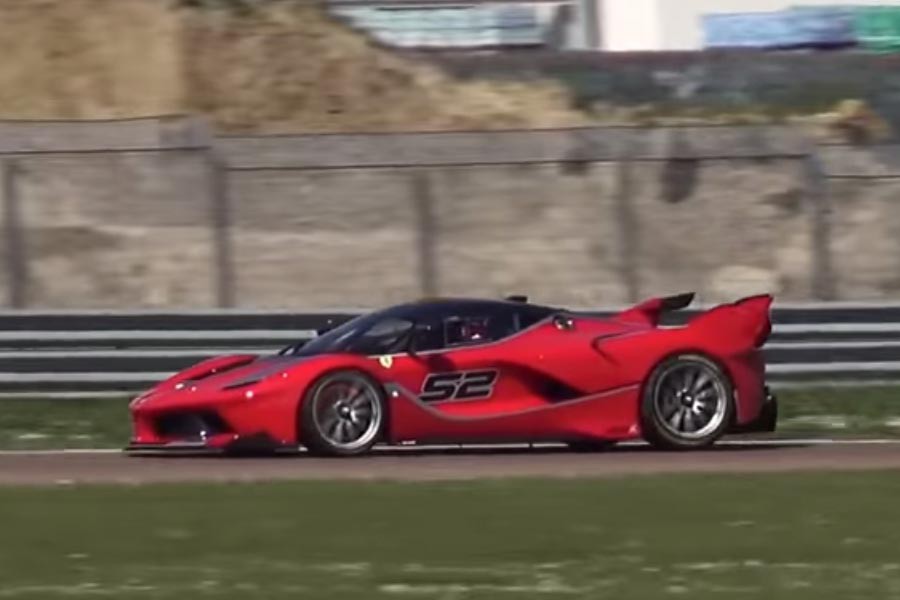 Ακούστε την LaFerrari FXX K να ουρλιάζει στο Φιοράνο (video)