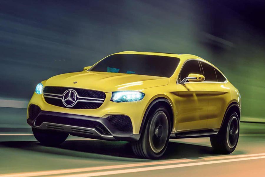 Νέα Mercedes-Benz Concept GLC Coupe στοχεύει στη BMW X4