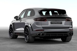 Porsche Cayenne με φωτιστικά σώματα από 911 και Macan