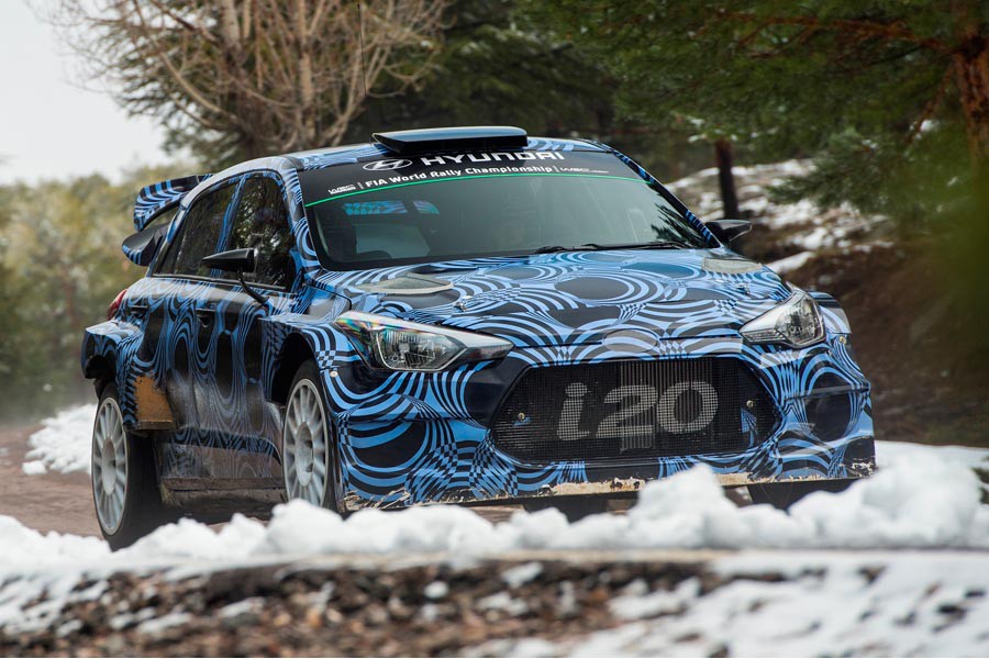 Το νέο Hyundai i20 WRC ετοιμάζεται για το Μόντε Κάρλο