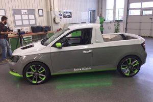 Μοναδικό pickup Skoda Funstar με βάση τη νέα Fabia
