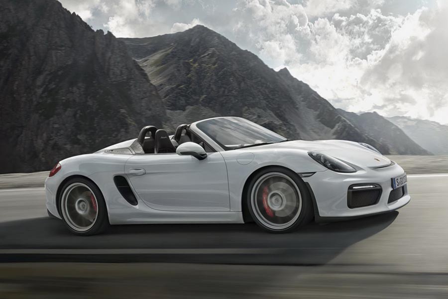 Νέα Porsche Boxster Spyder με χειροκίνητη οροφή! (+video)