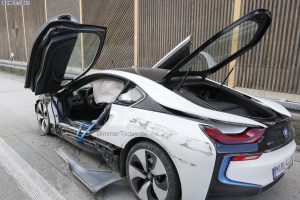 Το πρώτο κατεστραμμένο BMW i8 κατόπιν σφοδρής σύγκρουσης