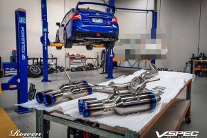 Νέο Subaru WRX STI με πλήρες σετ εξάτμισης τιτανίου
