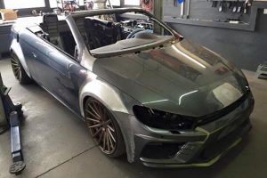 VW Eos με μπροστινό μέρος Scirocco και κινητήρα R36!