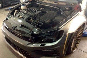 VW Eos με μπροστινό μέρος Scirocco και κινητήρα R36!