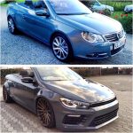 VW Eos με μπροστινό μέρος Scirocco και κινητήρα R36!