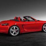 Φλογερή κατακόκκινη Porsche Boxster S ‘Guards Red’
