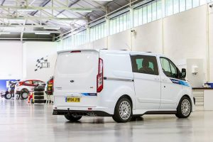 Ford Transit Μ-Sport με αγωνιστική περιβολή WRC!