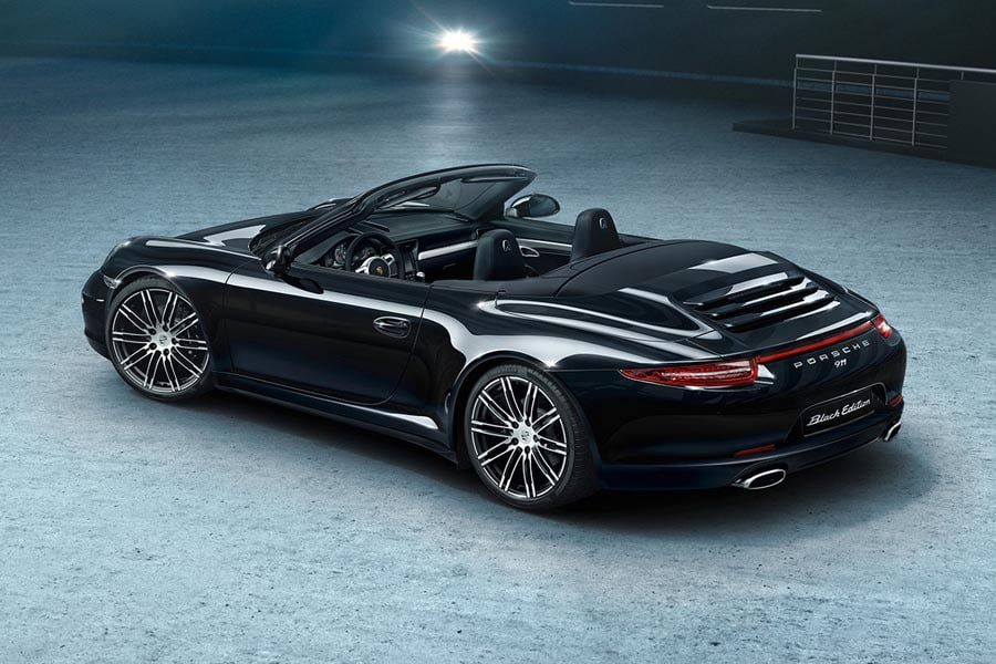 Νέα σειρά Porsche Boxster και 911 Carrera Black Edition