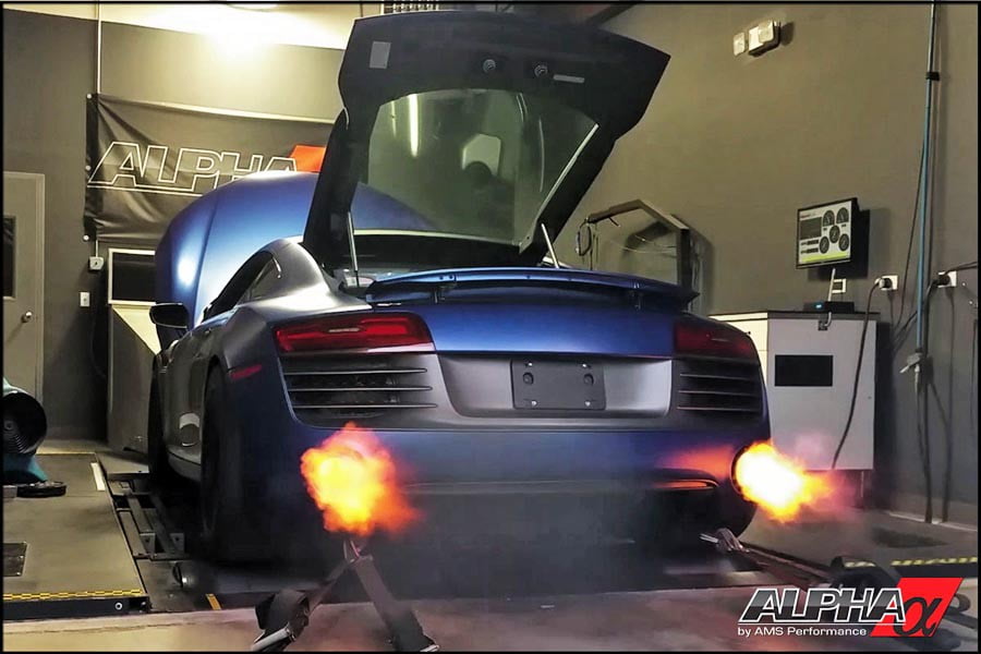 Audi R8 V10 Twin-Turbo με 1.300+ whp είναι δράκος!