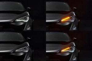 LED φανάρια για Toyota GT 86 δείχνουν φοβερά (+video)