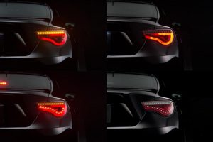 LED φανάρια για Toyota GT 86 δείχνουν φοβερά (+video)