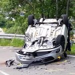 Τριπλή σύγκρουση από τυφλή προσπέραση της Lamborghini