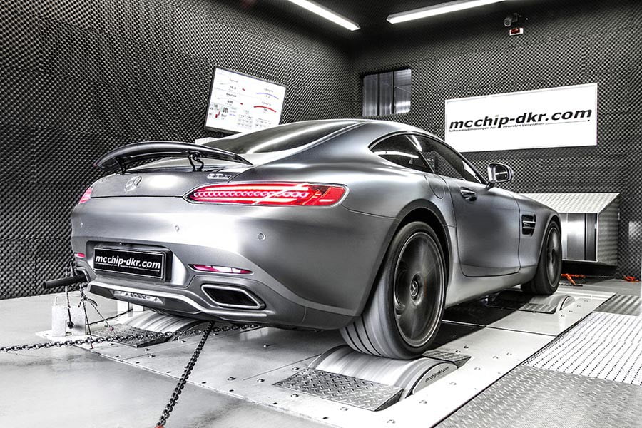 Mercedes-AMG GT με 590hp στο δυναμόμετρο (+video)