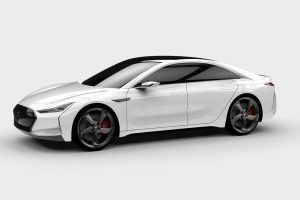 Το κινέζικο Tesla με… KITT και διάφορους ήχους κινητήρων!