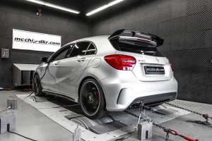 Mercedes A 45 AMG 2.0 Turbo 447PS στο δυναμόμετρο (video)