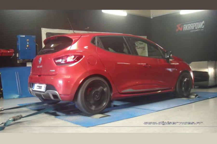 Renault Clio R.S. 200 EDC με 181 PS στο δυναμόμετρο! (video)