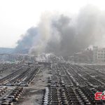 Βιβλική καταστροφή από γιγάντια έκρηξη σε λιμάνι της Κίνας