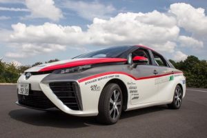 Το Toyota Mirai έκανε αγωνιστικό ντεμπούτο στο WRC Γερμανίας