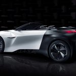 Νέο ηλεκτρικό Peugeot Fractal με κουπέ - κάμπριο αμάξωμα