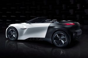 Νέο ηλεκτρικό Peugeot Fractal με κουπέ – κάμπριο αμάξωμα
