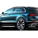 Τα πρώτα επίσημα σκίτσα του νέου Volkswagen Tiguan