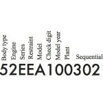 Γνωρίζετε τι σημαίνει ο αριθμός πλαισίου στα Toyota;