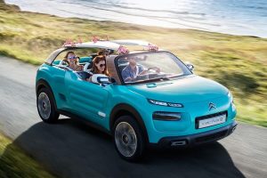 Νέο Citroen Cactus M με αδιάβροχο εσωτερικό και σκηνή