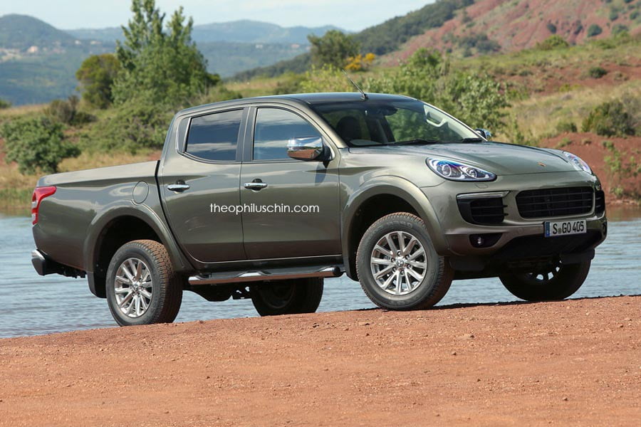 Το… τέκνο από την ένωση Porsche Cayenne με Mitsubishi L200!
