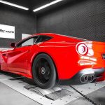 Τσιπαρισμένη Ferrari f12berlinetta στο δυναμόμετρο