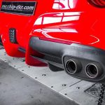 Τσιπαρισμένη Ferrari f12berlinetta στο δυναμόμετρο