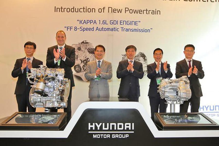 Νέος κινητήρας Hyundai 1.6 GDI και αυτόματο 8άρι κιβώτιο