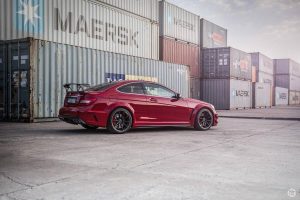 Φλογερές Mercedes C 63 Coupe AMG και CLK 63 AMG Black Series