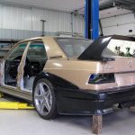 Mercedes 190E με δάπεδο και μηχανικά μέρη από C 63 AMG!