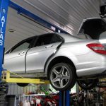 Mercedes 190E με δάπεδο και μηχανικά μέρη από C 63 AMG!