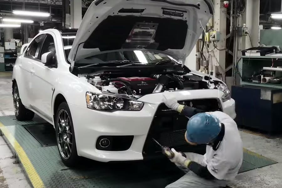 Η παραγωγή του Mitsubishi Lancer Evolution Final Edition